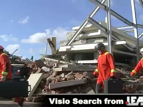 VISIO SEARCH : Search and communication camera on a reel - Camera haute définition de recherche de victime