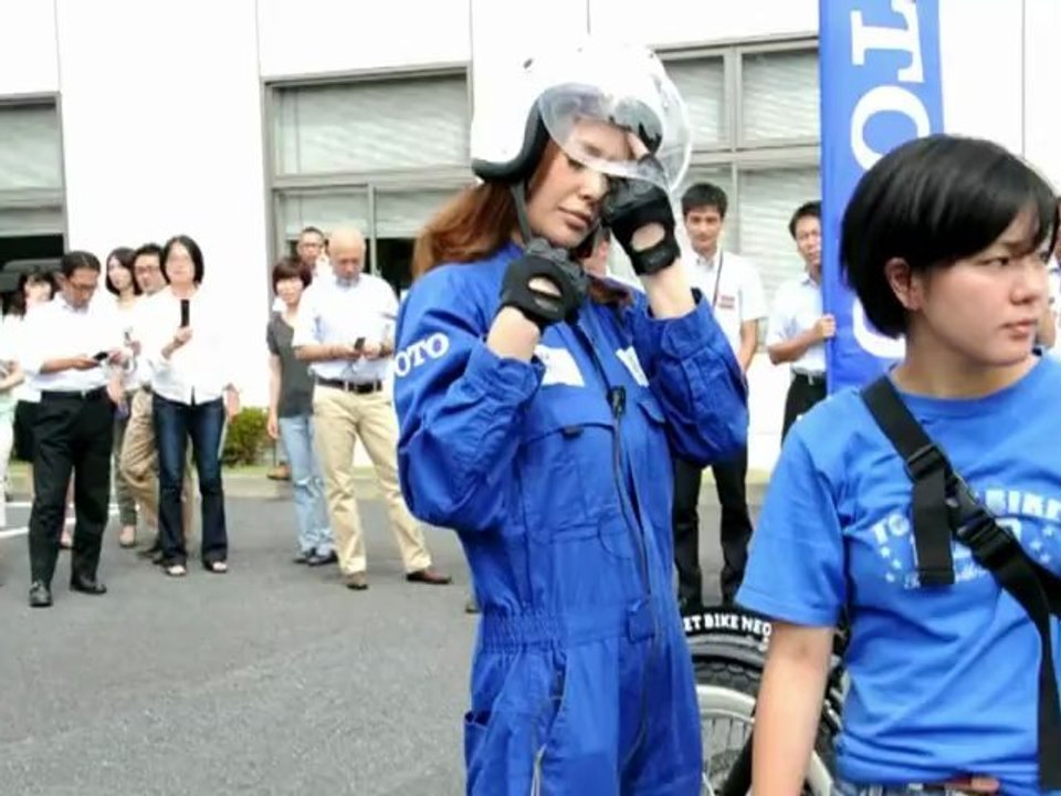 Das Toiletten-Bike - wahrhaft tierisch Gas geben