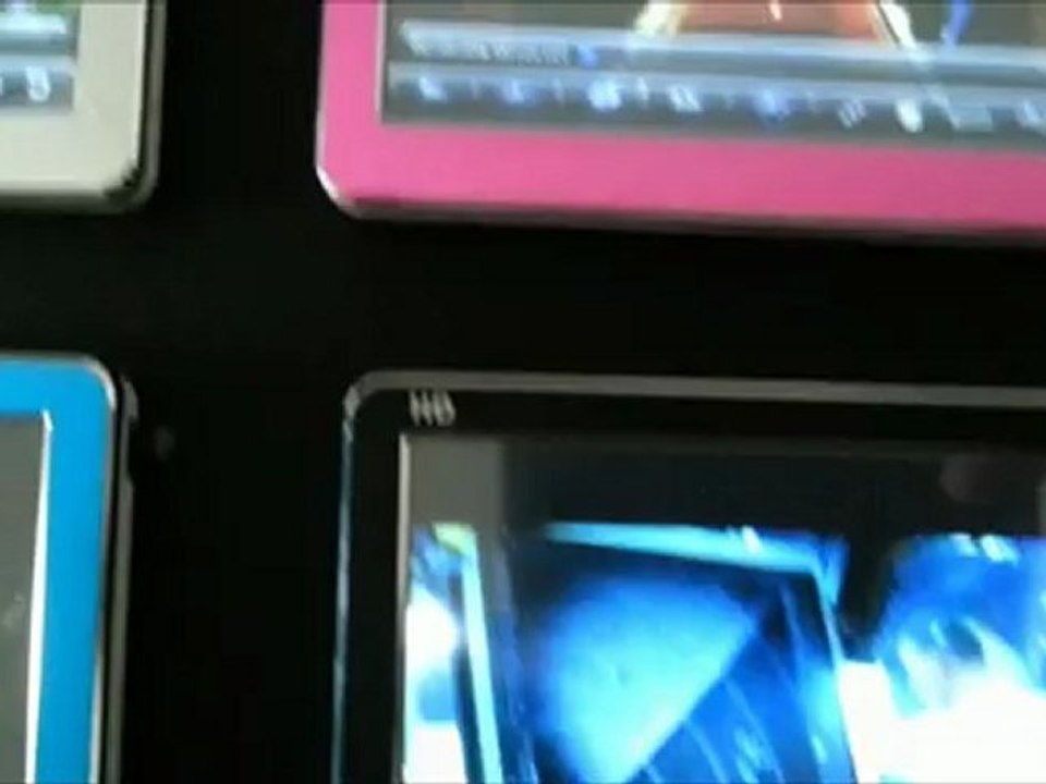 Présentation des 4 modèles du Lecteur Mp5 Tactile Full HD 16Go