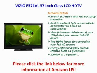 VIZIO E371VL 37 Inch Class LCD HDTV Best PrIce