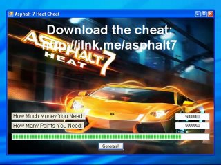 Asphalt 7 Heat CHEAT - Hack [Money, Points]