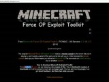 Minecraft Force Op Hack Unban yourself - download link in description