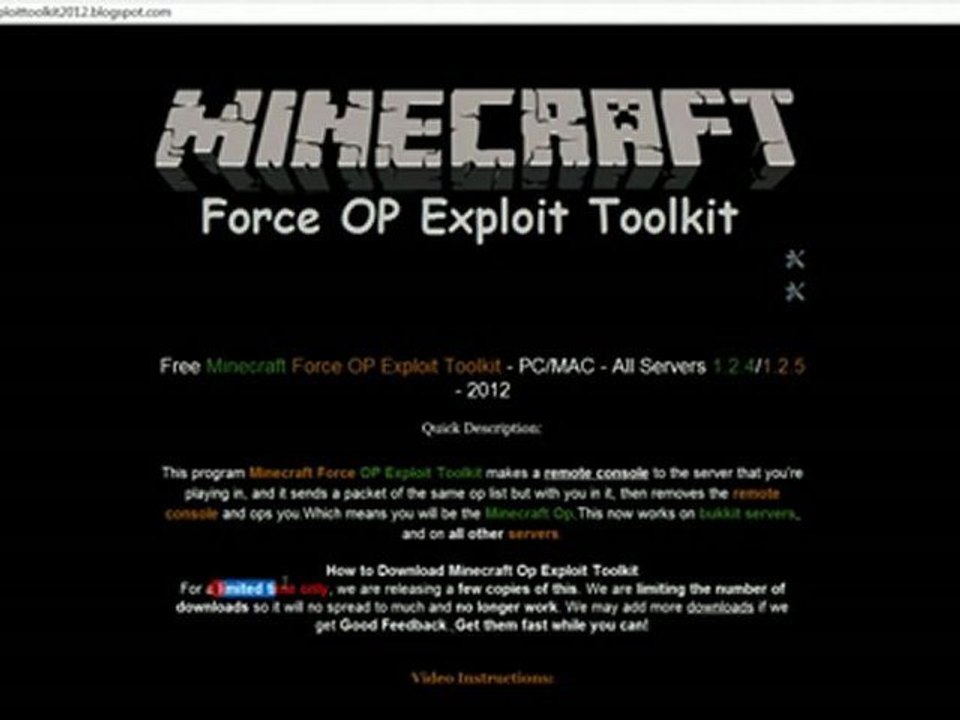 Minecraft Force Op Hack Unban yourself - download link in description
