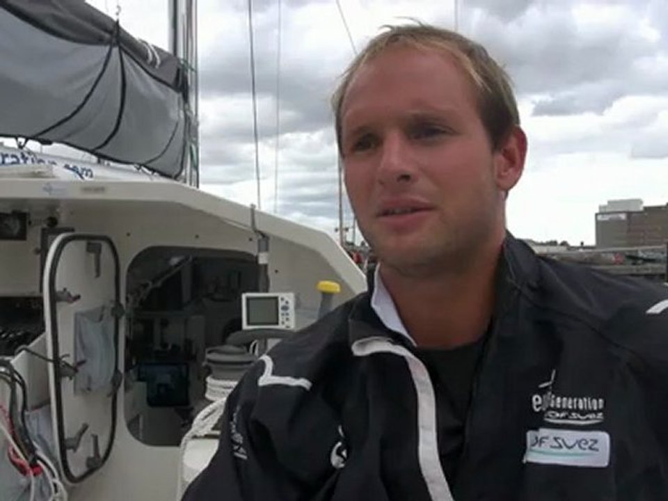 NORMANDY CHANNEL RACE Interview de Sebastien Rogues