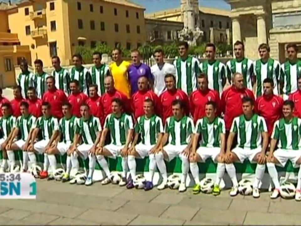 Foto oficial temporada 12/13 Córdoba C.F.