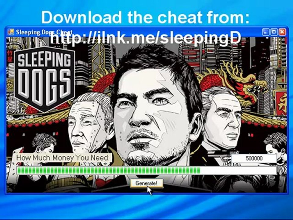 Sleeping Dogs CHEAT/Hack [MONEY]