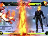 ULTIMATE MARVEL VS. CAPCOM 3 Gameplay: Strider vs. Ghost Rider