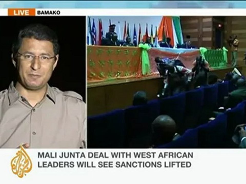 Mali signs transition deal