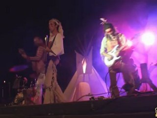 Jean-Pierre Camalessus et les Arapahoes dans le Retour du Grand Renard Blanc