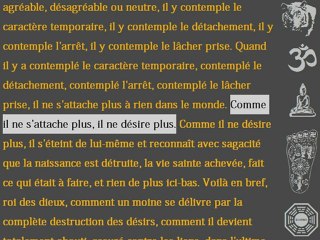 Le petit récit de la complète destruction des désirs  (Cûlatanhâsankhayasuttam n° 37)