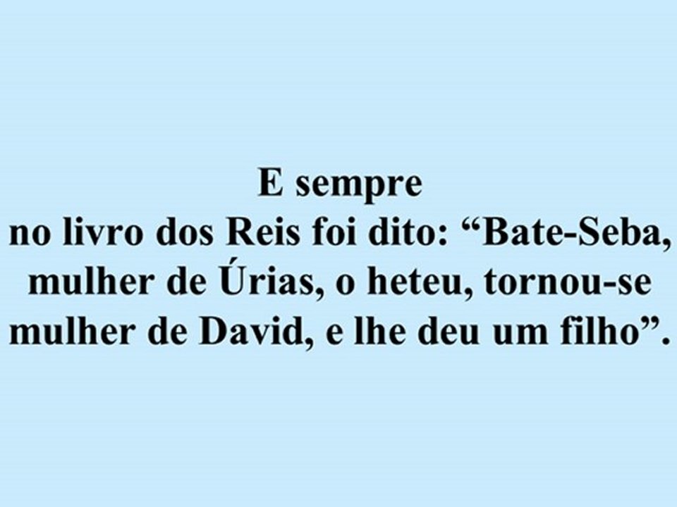 A fuga para o Egito - Parte 6 - Jesus diz