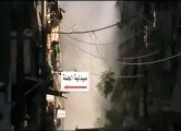 Syria فري برس  حلب القصف على حي بستان القصر 29-8-2012.3 ج3