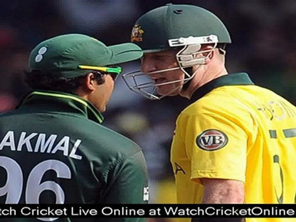 watch Pakistan vs Australia ODI Series 2012 live streaming
