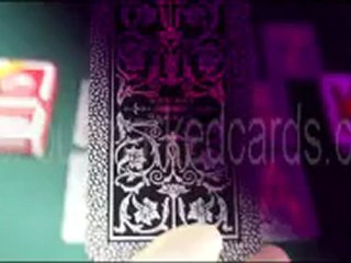 Luminous marked cards:Modiano-plasticate marked cards--marked cards