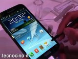 Samsung Galaxy Note 2: anteprima video del nuovo smartphone