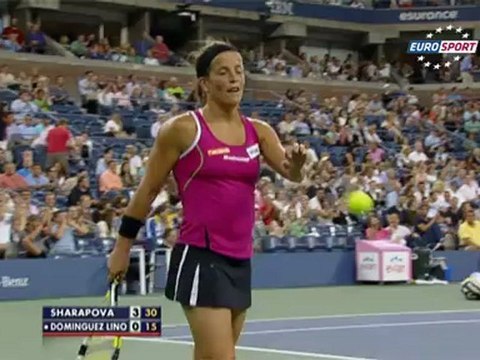Sharapova vs Dominguez Lino: Seçmeler