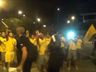 Αφιξη ΑΕΛ - Βέλγιο(4)