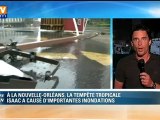 Tempête tropicale Issac : pluies diluviennes en Louisiane
