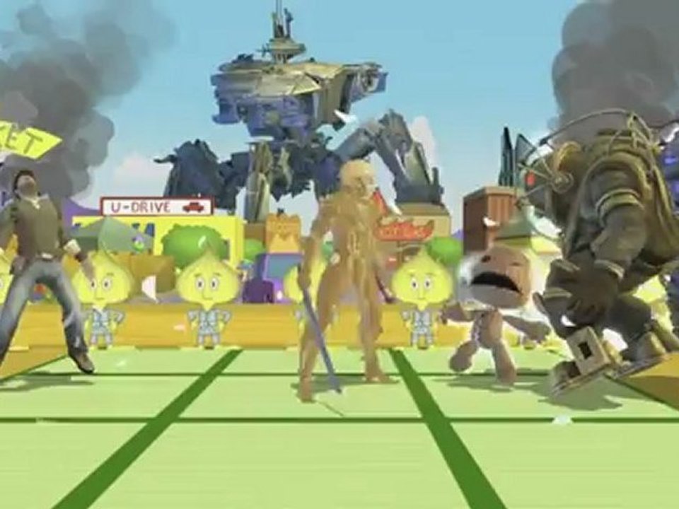 PlayStation All-Stars Battle Royale (PS3) - Présentation de Raiden