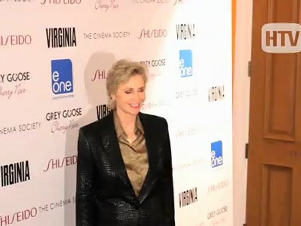 Glee Star, Jane Lynch, Attends Screening At New York Citys Crosby Hotel.