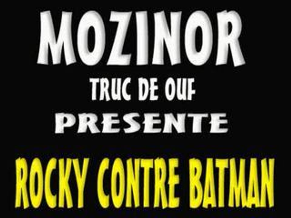 Rocky contre Batman