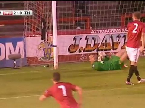 Anders Lindegaard Double Save 2012 Reserves U21 Man Utd Tott