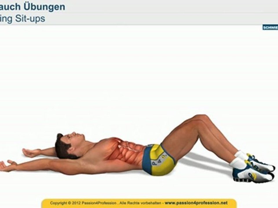 Bauch übungen - SCHNELL Bauch abnehmen - sixpack abs - Sling Sit Up