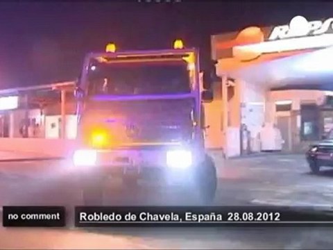 Madrid faces worst wildfires in a decade - no comment