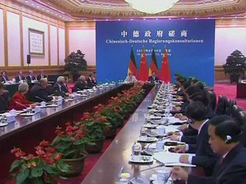 German Chancellor visits China