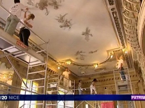 France 3 Un chantier-école à l'opéra de Nice