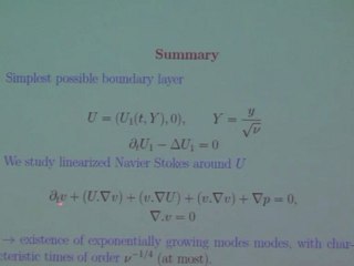 High Reynolds number limit for Navier Stokes equations