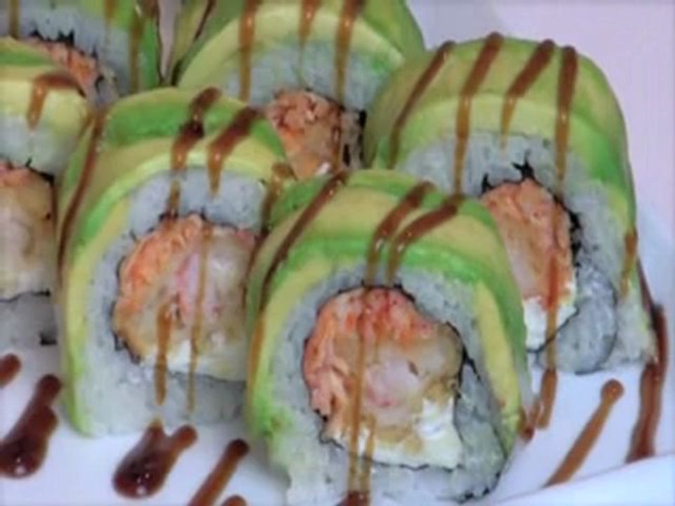 American Dream Sushi Roll Recipe - video Dailymotion