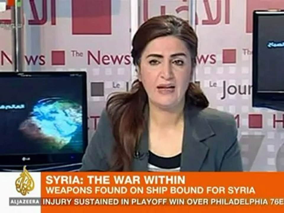 Lebanon siezes ship 'carrying weapons for Syria rebels'