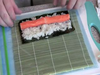 Crab Stick Sushi Roll