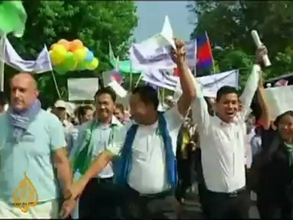 People around world mark International Workers' day