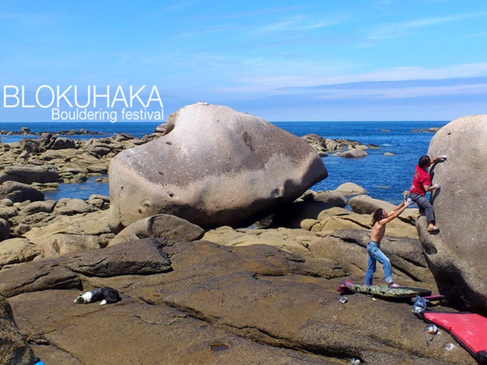 Bouldering in Bretagne, Kerlouan - Blokuhaka Festival