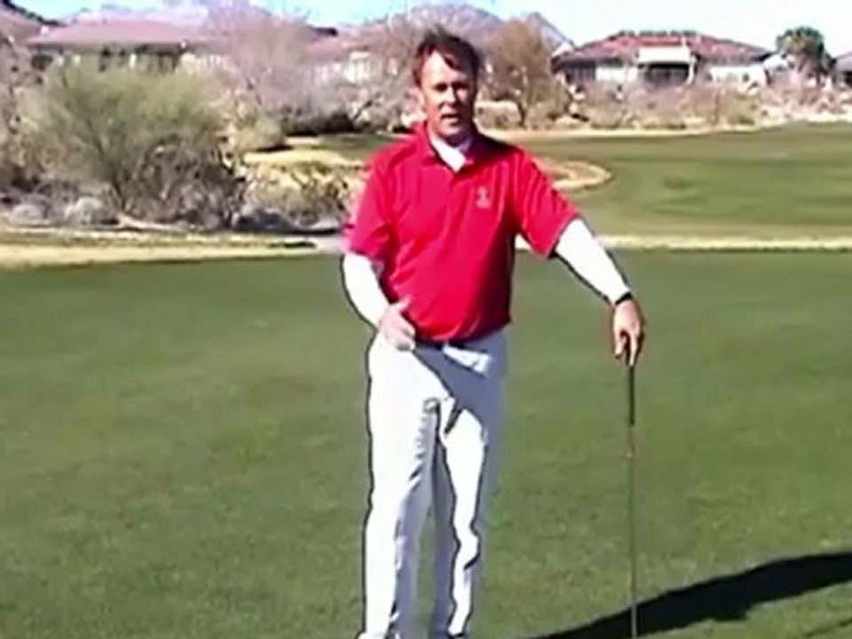 Golf Grip - Left Hand Position