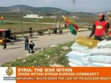 Kurds divided by Syrian uprising