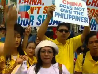 Protests in Philippines over China dispute