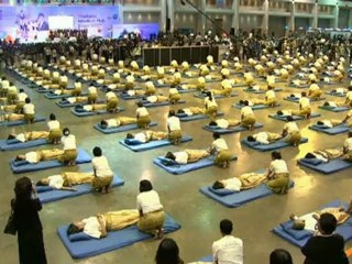 Thai massage breaks Guinness World Record