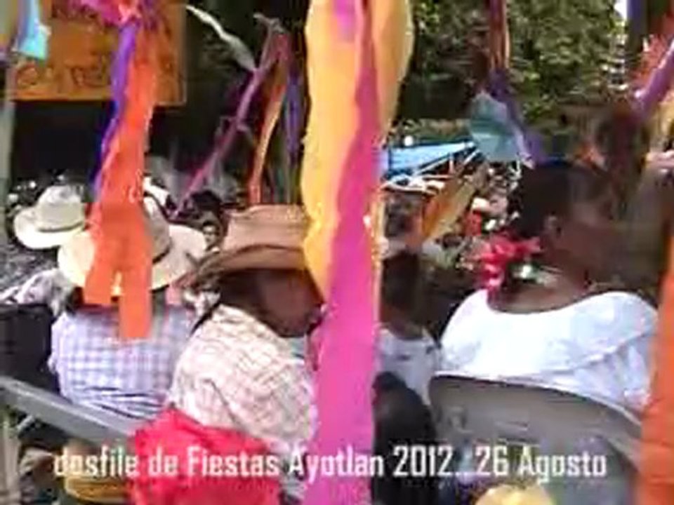 Ayotlan Desfile de fiestas 2012..