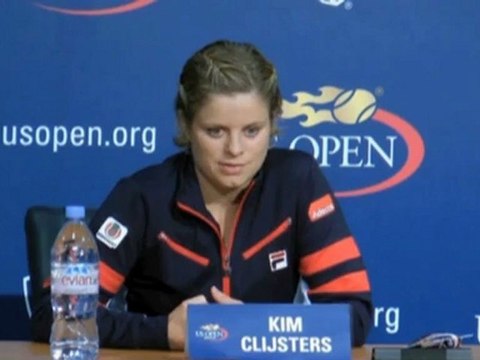 US Open: Clijsters: Es war eine Achterbahnfahrt