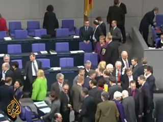 Support dims for Germany's junior coalition partner