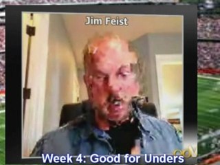 Jim Feist Week 4 NFL Wagering Tips + Bills and Jets