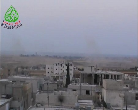 Syria فري برس إدلب_ تفتناز _ مهاجمة مطار تفتناز العسكري 30-8-2012