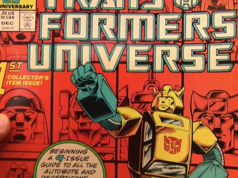 CGR Comics - TRANSFORMERS UNIVERSE #1 comic book review