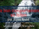 Le bon comportement en islâm : Le respect envers Allah Taala