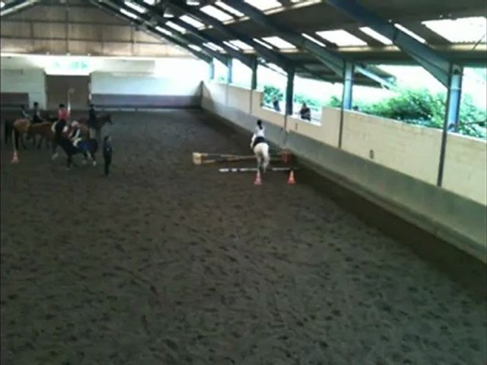 Saut d'obstable