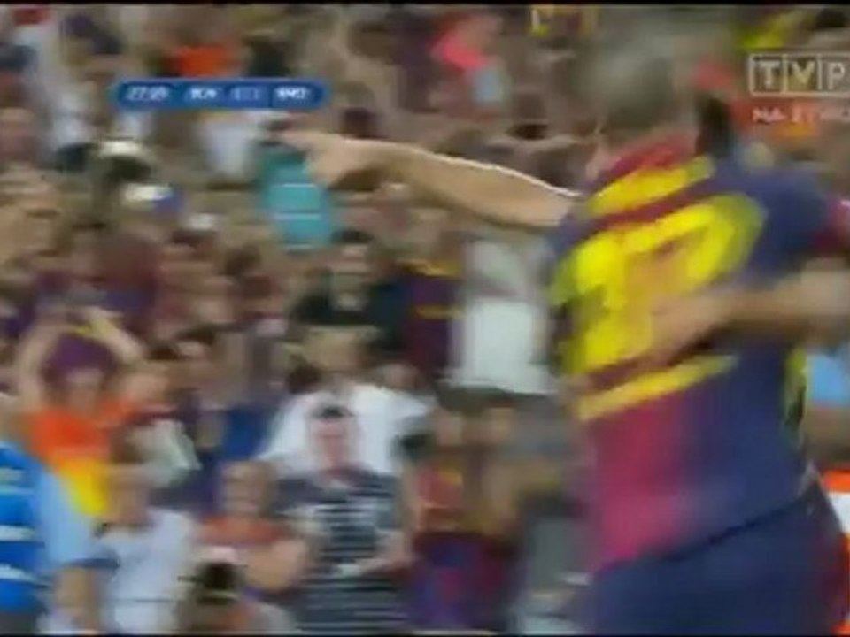 FC Barcelona - Real Madryt 3:2 23//08//2012 - Superpuchar Hiszpanii (1. mecz)