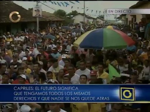 Capriles: El futuro significa que una persona tenga empleo estable y bien pagado